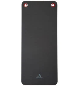 AeroMat Elite 0.5" Workout Mat With Eyelet Black