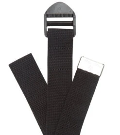 Hugger Mugger 8' Cotton Cinch Yoga Strap Black