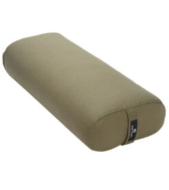 Hugger Mugger Standard Solid Yoga Bolster Olive