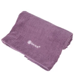 Gaiam Thirsty Yoga Mat Towel Purple