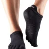 Toesox Low Rise Full-Toe Yoga Grip Socks