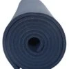 Jade Yoga Fusion Natural Rubber Yoga Mat 68" 8mm Extra Thick Midnight