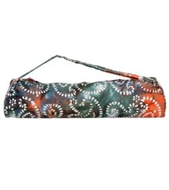 Hugger Mugger Batik Yoga Mat Bag Koi Pond