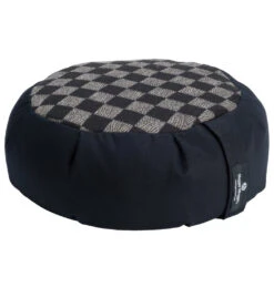 Hugger Mugger Zafu Printed Yoga Meditation Cushion Checkmate