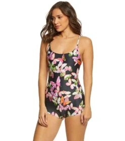 Onzie Yoga & Dance Shortie Leotard Butterflies