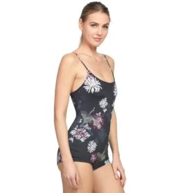 Onzie Yoga & Dance Shortie Leotard Crane