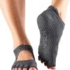 Toesox Bellarina Half-Toe Yoga Grip Socks Sultry