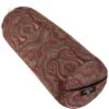 Hugger Mugger Round Printed Yoga Bolster Vintage Currant