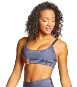 Onzie Graphic Elastic Yoga Sports Bra Sapporo
