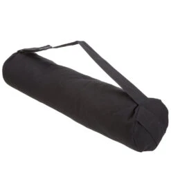 Everyday Yoga Cotton Mat Bag With Inner Pockets Black