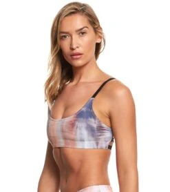 Onzie Graphic Elastic Yoga Sports Bra Mantras