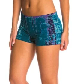 Hard Tail Booty Yoga Shorts Tripple Lizard Multi