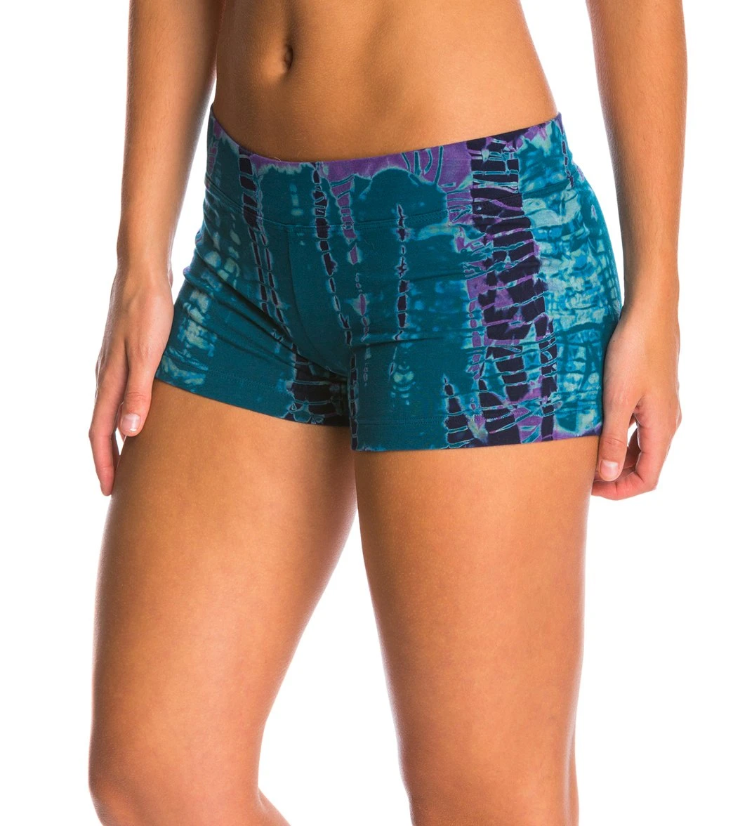 Hard Tail Booty Yoga Shorts Tripple Lizard Multi