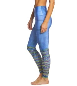 Onzie High Waisted Graphic Yoga Leggings Santaria