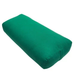 Everyday Yoga High Impact Cotton Rectangular Yoga Bolster Kale