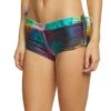 Onzie Side String Yoga Shorts Smoke And Mirror