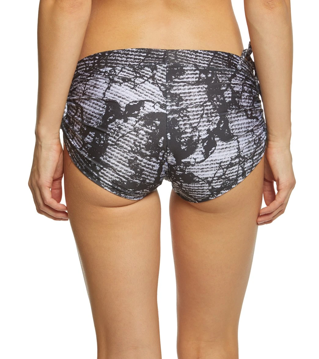 Onzie Side String Yoga Shorts Fields - Image 2