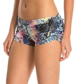 Onzie Side String Yoga Shorts Jungle Fever