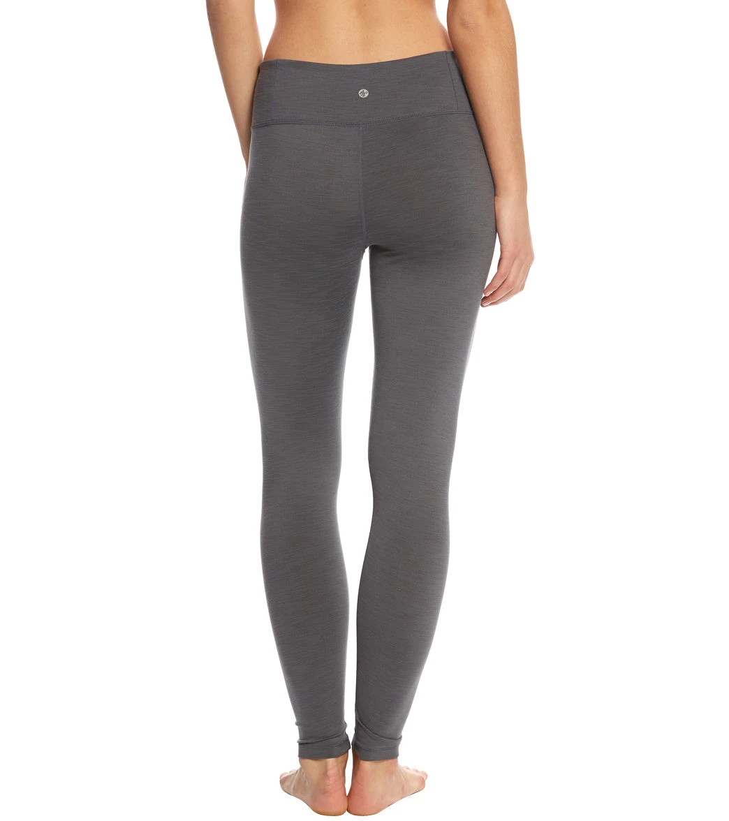 Manduka Essential Long Yoga Leggings Sediment - Image 2