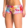 Onzie Side String Yoga Shorts Hawaiian Tropic