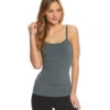 Hard Tail Scoop Back Yoga Tank Top With Bra Juniper