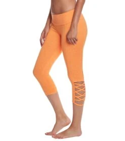 Onzie Weave Yoga Capris Dusk