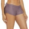 Onzie Side String Yoga Shorts Purple Haze