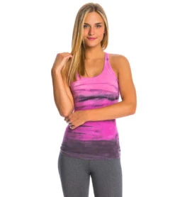 Hard Tail Tear Drop Yoga Tank Top Rainbow Horizon 24
