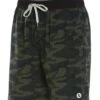 Vuori Men's Kore Yoga Shorts Olive Camo