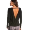 Onzie Drapey V-back Long Sleeve Coverup