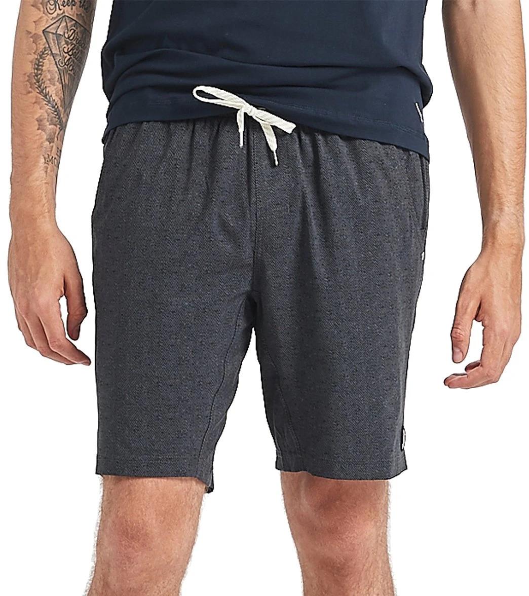 Vuori Men's Kore Yoga Shorts Charcoal Twill Texture - Image 4