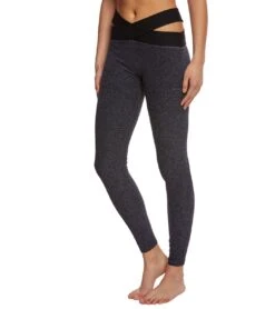 Beyond Yoga East Bound Yoga Leggings Black-Steel