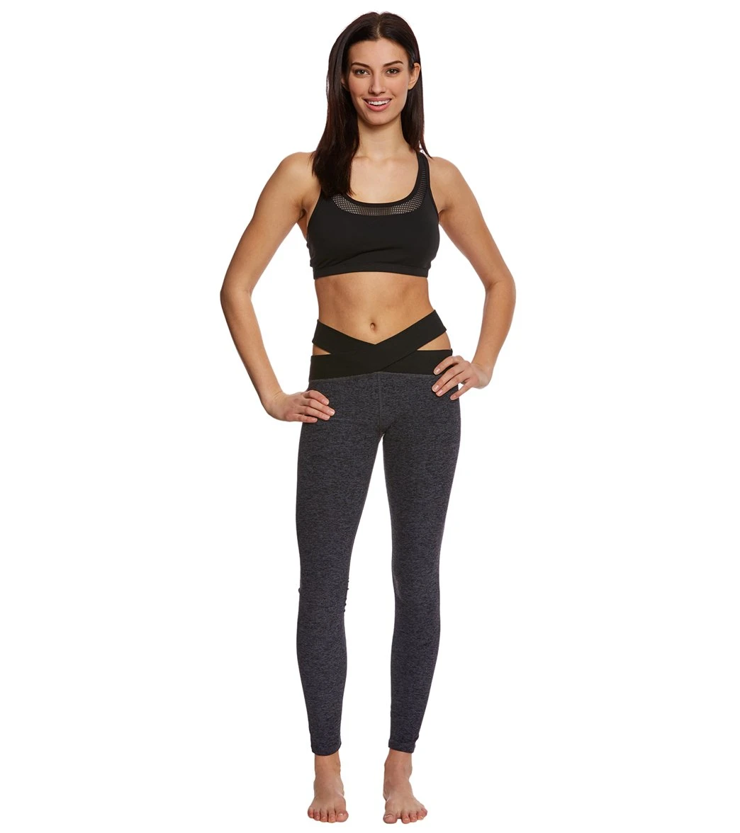 Beyond Yoga East Bound Yoga Leggings Black-Steel - Image 3
