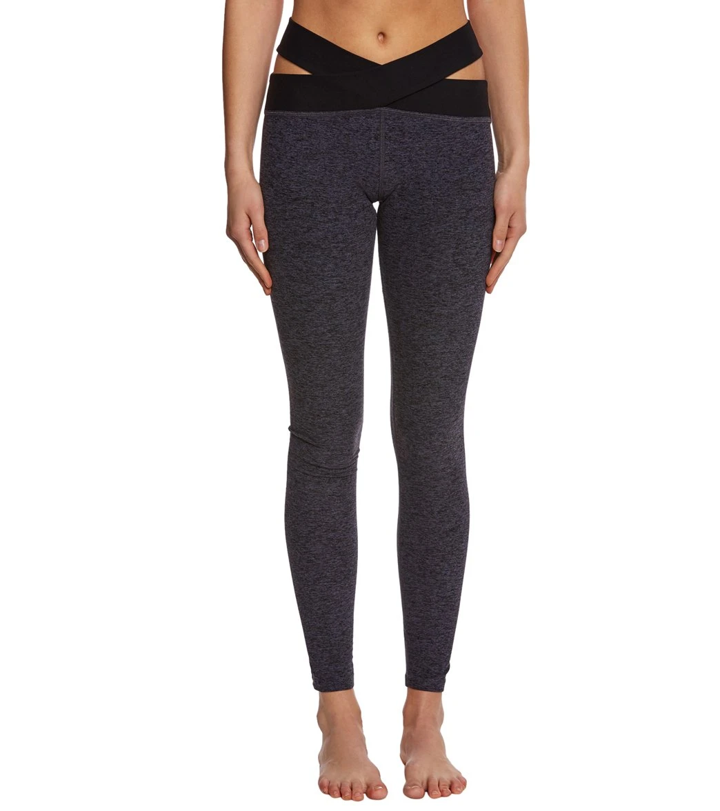 Beyond Yoga East Bound Yoga Leggings Black-Steel - Image 4