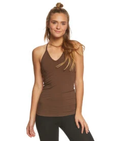 Hard Tail IKat V Back Support Tank Truffle