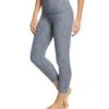 Beyond Yoga Spacedye High Waisted Yoga Capris White/Outlaw Navy
