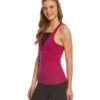 Beyond Yoga Wide Band Stacked Yoga Tank Top Plumberry