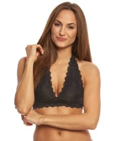 Free People Galloon Lace Halter Bra
