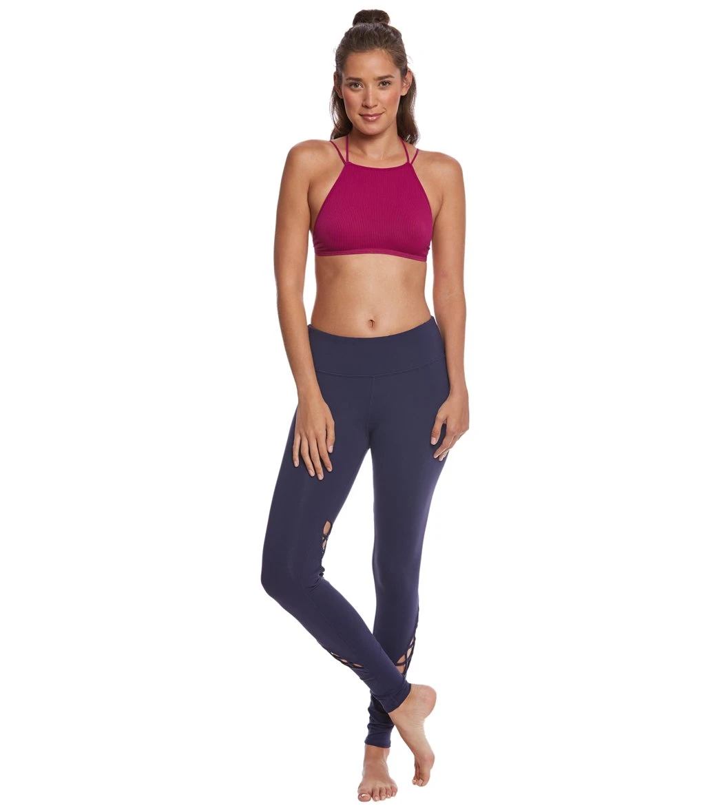 Alo Yoga Entwine Yoga Leggings Rich Navy - Image 3