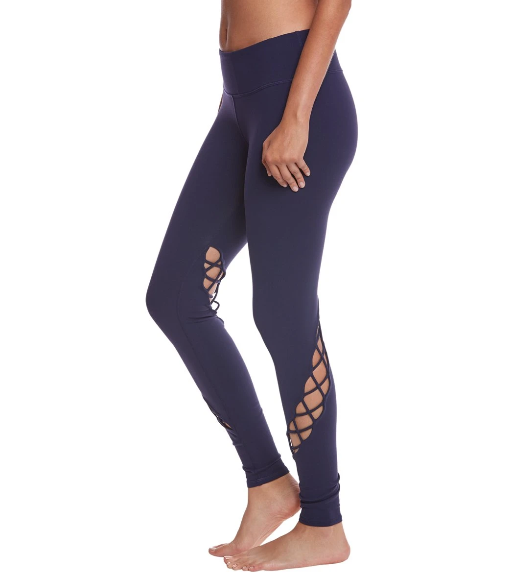 Alo Yoga Entwine Yoga Leggings Rich Navy - Image 5