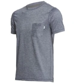 Vuori Men's Tradewind Performance Tee Heather Grey