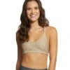 Onzie Pyramid Yoga Sports Bra Sand