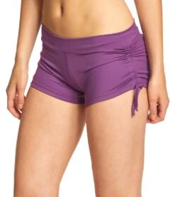 Mika Yoga Wear Lucia Hot Yoga Shorts Indigo
