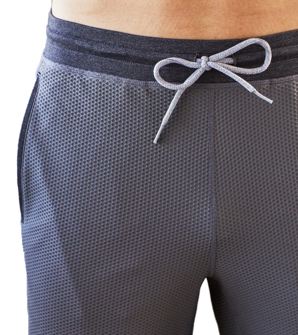 Manduka Men's Performance Mesh Yoga Shorts Thunder - Image 2