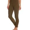Marika Olivia Vented High Rise Tummy Control Yoga Leggings Juniper Green