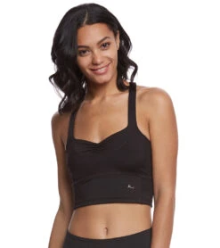 Mika Yoga Wear Lynn Hot Yoga Crop Tank Top
