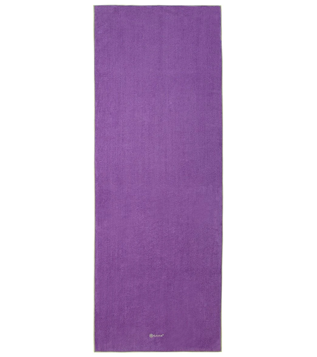 Gaiam Stay Put Yoga Mat Towel