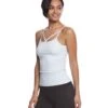 Hard Tail Strappy Front Yoga Tank Top Mist