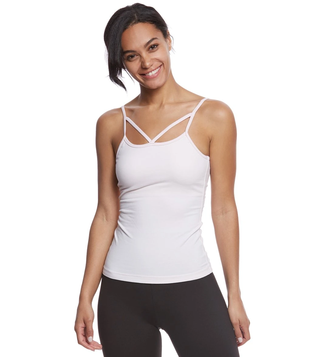 Hard Tail Strappy Front Yoga Tank Top - Image 20
