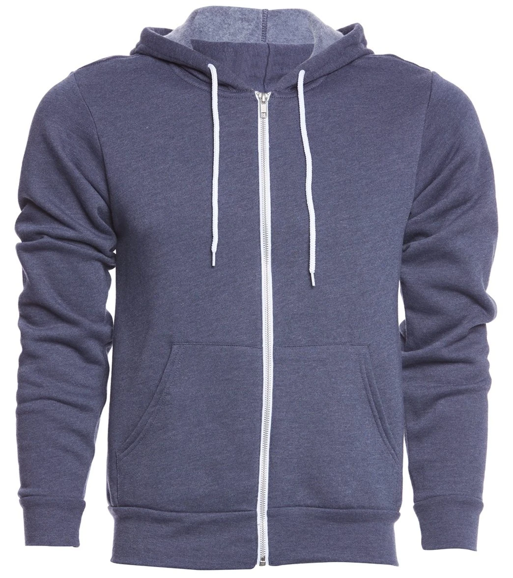 Bella + Canvas Men's Sponge Fleece Full Zip Hoodie - Image 4